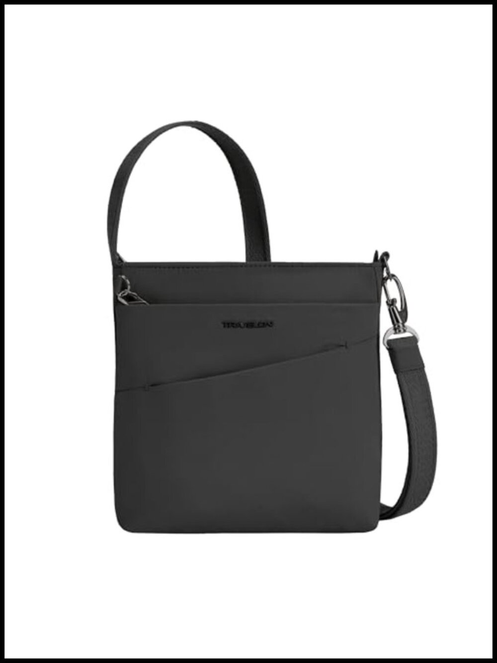Anti-Theft Small Crossbody Bag Nylon RFID Slash Resistant Travel Purse